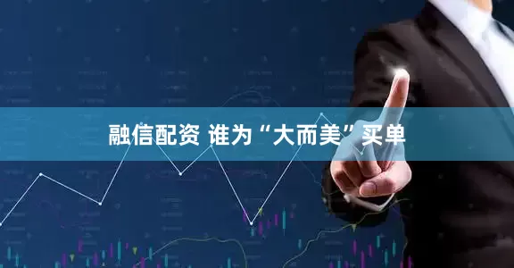 融信配资 谁为“大而美”买单