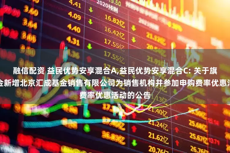 融信配资 益民优势安享混合A,益民优势安享混合C: 关于旗下部分基金新增北京汇成基金销售有限公司为销售机构并参加申购费率优惠活动的公告