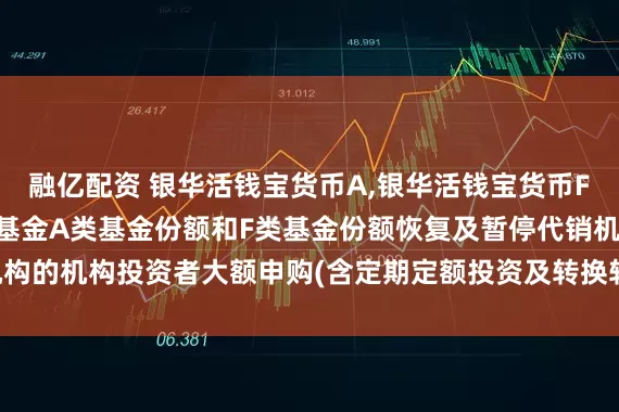 融亿配资 银华活钱宝货币A,银华活钱宝货币F: 银华活钱宝货币市场基金A类基金份额和F类基金份额恢复及暂停代销机构的机构投资者大额申购(含定期定额投资及转换转入)业务的公告20250714